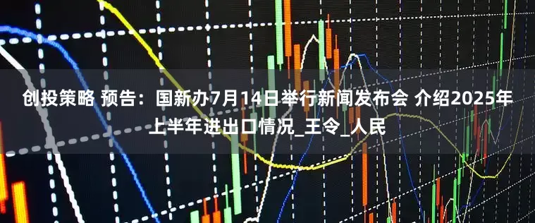 创投策略 预告：国新办7月14日举行新闻发布会 介绍2025年上半年进出口情况_王令_人民